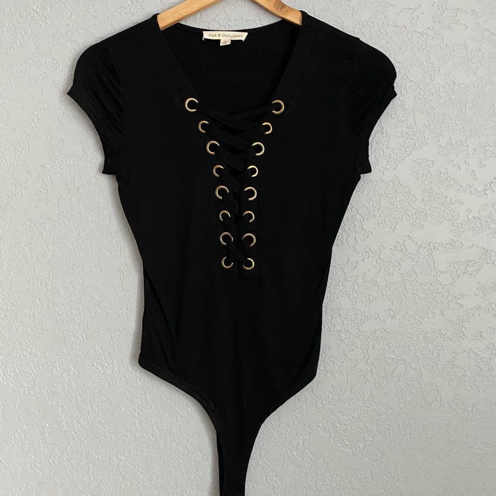 Tie up bodysuit